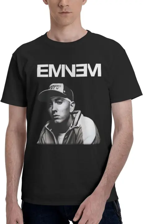 Camiseta Unisex de algodón para hombre y mujer, camisa de manga corta a la moda para exteriores, color negro - 1
