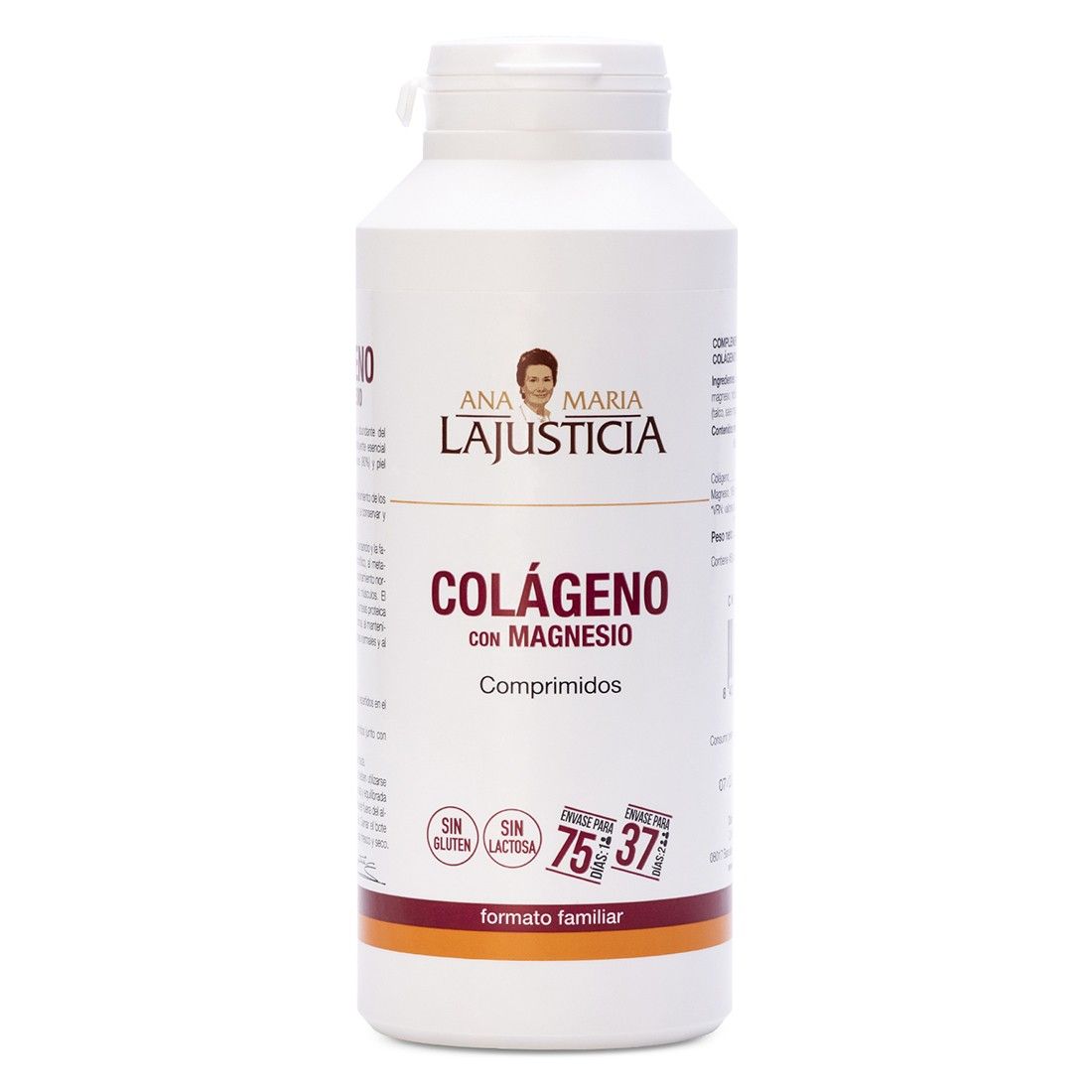 ANA MARIA LAJUSTICIA - Colágeno con Magnesio, 450 Comprimidos - Ayuda a Regenerar Tejidos - Contribuye a la Salud de Huesos y Articulaciones