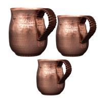 Taza De Cobre Resistente Para Compartir Infusor De Té Kettle De Agua Caliente Batidor De Leche Para Restaurante Casa De Té Camping Cocina Hotel - details 1