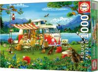 Educa Puzzle 1000 piezas  Vacaciones en el campo Medidas: 68 x 48 cm  Educa 19922 - details 3