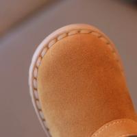 Botas De Nieve Para Niños Y Niñas Marrón Gris Rosa Y Rosa Suaves Y Gruesas Para Invierno Zapatos Planos De Algodón Para Niños - details 2