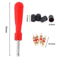 Kit De Herramientas Para Ruedas De Coche 9PCS Llave De Válvula De Neumático Con Correas Y Cubiertas Herramienta De Reparación De Neumáticos - details 9