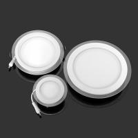 Lámpara De Techo Recubierta De Vidrio LED Redonda 6W 9W 12W 18W 24W Luz De Punto Interior AC110V 220V Aluminio Panel LED Integrado - details 1