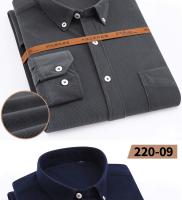 Camisa Larga Para Hombre Córdón Casual Otoño Invierno Color Sólido Cómodo Suave Moda Simplicidad Algodón Estilo Casual Cuello Cuadrado Botones Sencillos - details 12