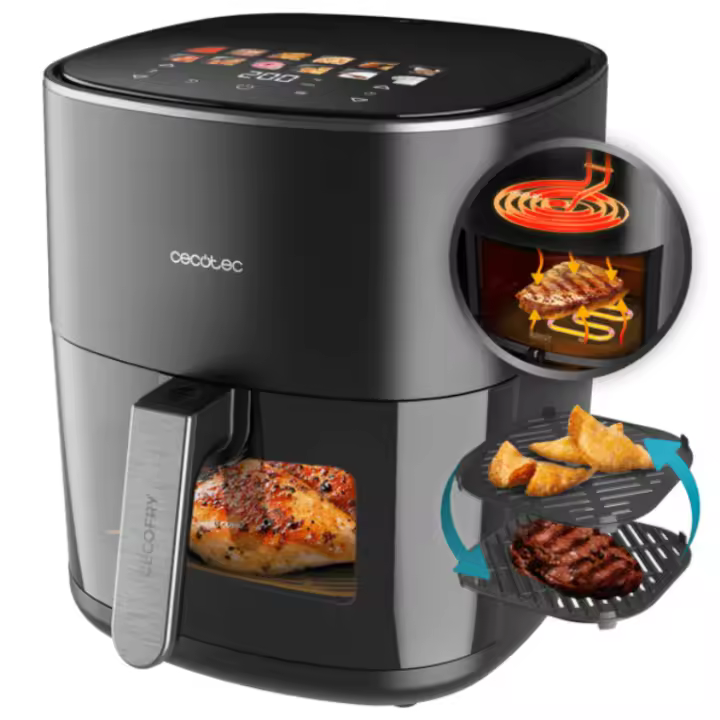 FREIDORA 100500 CECOFRY&GRILL DUOHEAT 65 - 1