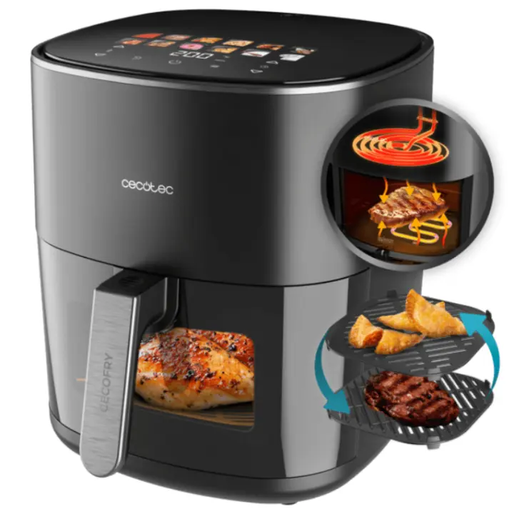 FREIDORA 100500 CECOFRY&GRILL DUOHEAT 65 - 1