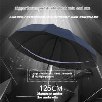 Paraguas Plegable De 125CM Para Hombres Y Mujeres Resistente Al Viento Para Negocios Y Tiempo Soleado/Oscuro Uso Familiar En Viajes - details 0