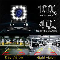 Cámara Trasera Para Coche Con Visión Nocturna Y Luz LED Cámara De Parkings Amplio Ángulo De Visión HD Para Vehículos - details 2