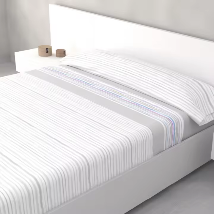 Kimbatex Textil Hogar Tienda Juego de Sábanas Verano  de Microfibra 100% Verano - 3 Piezas - Ropa de Cama Super Suave y Cómoda - Kimbatex Textil Hogar Tienda Diseños Estampados y infantiles. - 1