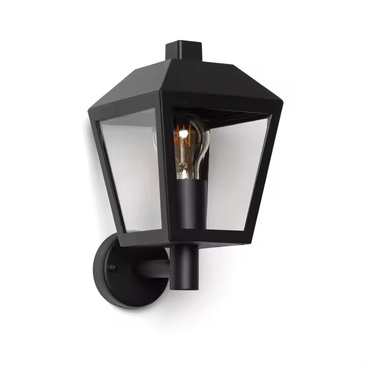 Ledkia Lámpara de Pared Exterior Aluminio Mukom Negro - 1