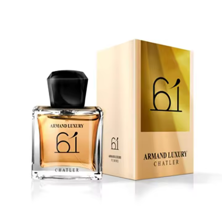 EAU DE PARFUM ARMAND 61WOMAN 100ML------SUPERTOP VENTAS----MARCA CHATLER----DURACIÓN LARGA 8 HORAS - 1
