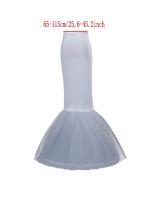 Petticoat Crinolina Vintage Slip Hoop Skirt Underskirt Para Traje De Boda Vestido Many Estilos De Poliéster Técnica Crocheted - details 8