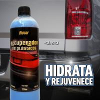Blecar | Recuperador de Plásticos Coche | Renueva Plásticos y Gomas Exteriores | Brillo Duradero y Protección UV | Restaura el Color Original de Parachoques, Molduras y Plásticos Desgastados | Fácil Aplicación y Acabado Profesional | Ideal para Vehículos - details 1