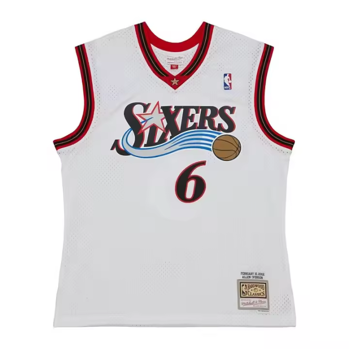 Camiseta Allen Iverson Swingman All Star 2002 - Mitchell and Ness - 1
