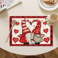 Corredor De Mesa En Forma De Corazón Para Día De San Valentín Aniversario Boda Comedor Cocina Decoración De Fiesta En Casa Estampado De Amor - details 10