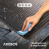 AREBOS Juego de Marquesina Juego de Mesa de Cerveza Mesa de Camping Plegable - details 21