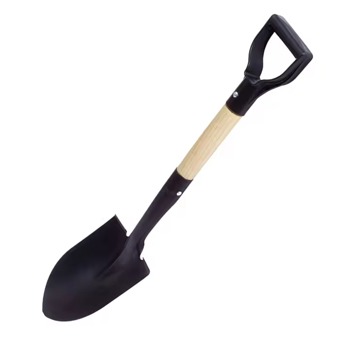 Pala de acero con mango de madera. stocker - 1