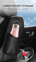 Organizador Lateral De Asiento De Coche En Cuero PU Multifuncional Accesorios De Almacenamiento Para Asiento Frontal De Auto - details 7