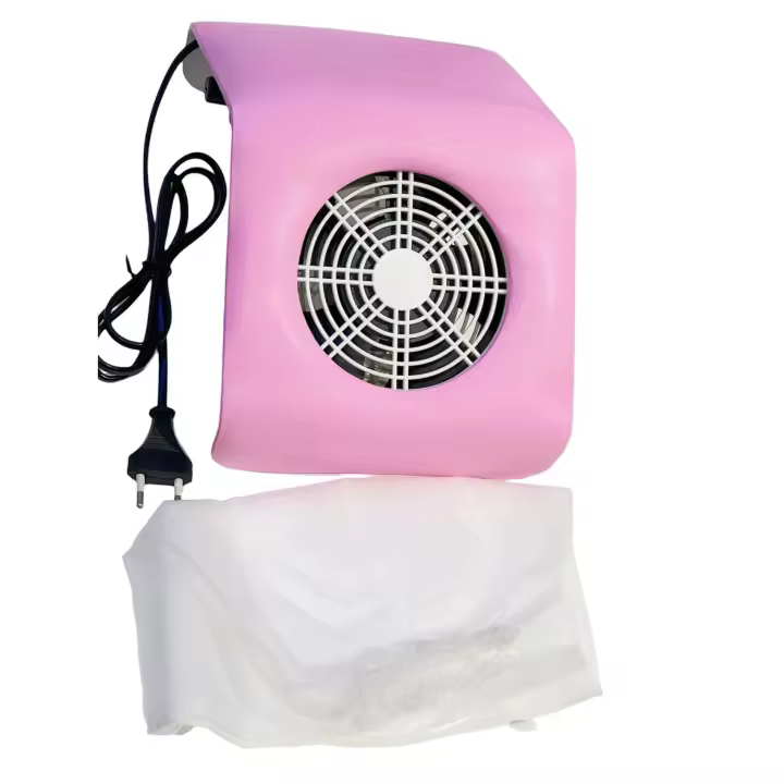 ASPIRADORES DE POLVO PARA UÑAS,SUCCION COLECTOR DE POLVO,APARATOS ELECTRICOS PROFESIONAL PARA MANICURA Y PEDICURA .ASPIRADORA  PORTATIL 30W,CON 1 BOLSAS RECAMBIA DE POLVO - 1
