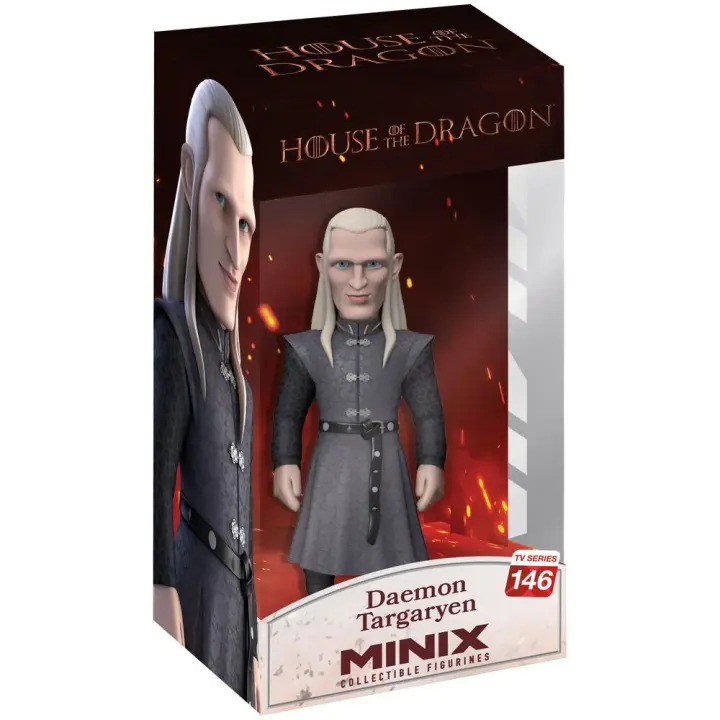 Figura Minix Daemon Targaryen La Casa del Dragon 12cm. Figura coleccionable con acabados detallados. Perfecta para fans y coleccionistas de ediciones especiales. - 1