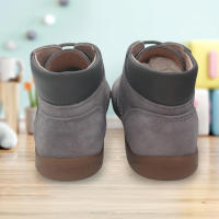 Ohmytoe Botas Serraje Primeros Pasos Niño 6160 PIEL LUXE PLOMO GRIS Respetuoso  calzado niños Winter ROYALE CORDONETS - details 4