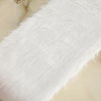 Nueva Correa De Mesa De 183x37cm De Pelo Sintético Suave Tema Festivo Decoración De Hogar Para Comedor Y Cama Correa De Mesa Navideña - details 4
