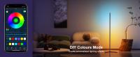 Lámpara De Piso RGB Con Sincronización De Música Moderna 16 Millones De Colores Cambiantes Para Ambiente De Buena Alegría En Dormitorio Y Sala De Estar - details 3