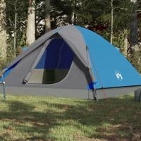 vidaXL Tienda de Campaña Iglú para 6 Personas Impermeable Toldo Carpa Color Azul,  Gris y naranja,  Verde y mas - details 0