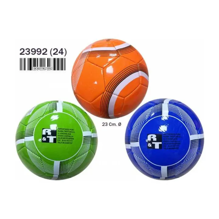 BALON FUTBOL SURTIDOS 3 COLORES DE RAMA TRITTON - 1