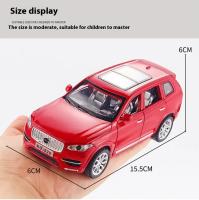 Modelo De Coche Volvo XC90 SUV a Escala 1:32 Con Sonido Y Luz Juguetes Para Niños Decoración De Casa Metal No Edible Para Mayores De 14 Años - details 2