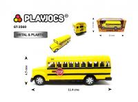 Playjocs - Vehículo de metal miniatura coleccionable con partes de plástico de vehículos extranjeros.... Autobus Americano, Taxi New York, Policia SWAT.... - details 0