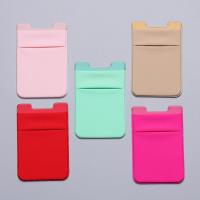 Porta Tarjetas Adhesivo De Lycra Para Teléfono Móvil Funda Estirable Para Creditos Y Cédulas De Identidad Porta Documentos Unisex - details 6