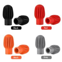 2PCS/4PCS Funda De Silicona Para Batería Silenciador De Músculo De Batería De Silicona Para Uso En Práctica Tamaño 33*15mm - details 0