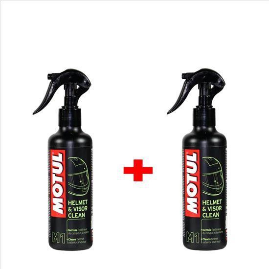 PACK 2 UNIDADES MOTUL LIMPIADOR PANTALLA Y CASCO M1 250ml 102992PROM