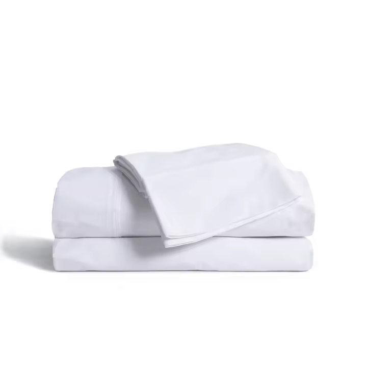 Llartextil Juego de Sábanas Classic Blanco de - Fácil Lavado y Resistente - 1