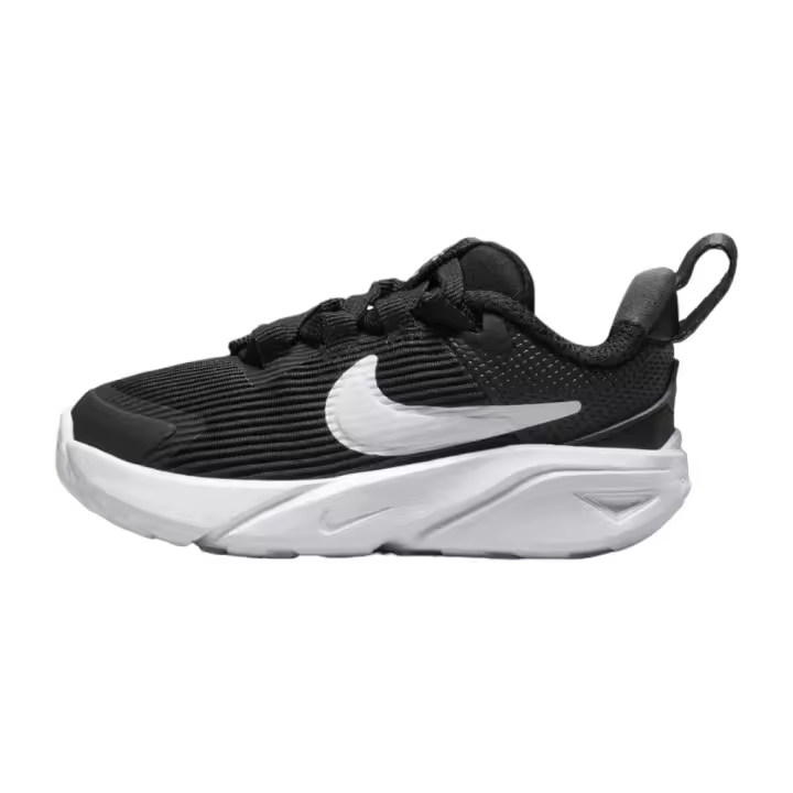 Zapatillas Nike Star Runner 4 Negro Blanco Tdv Dx7616-001 - 1