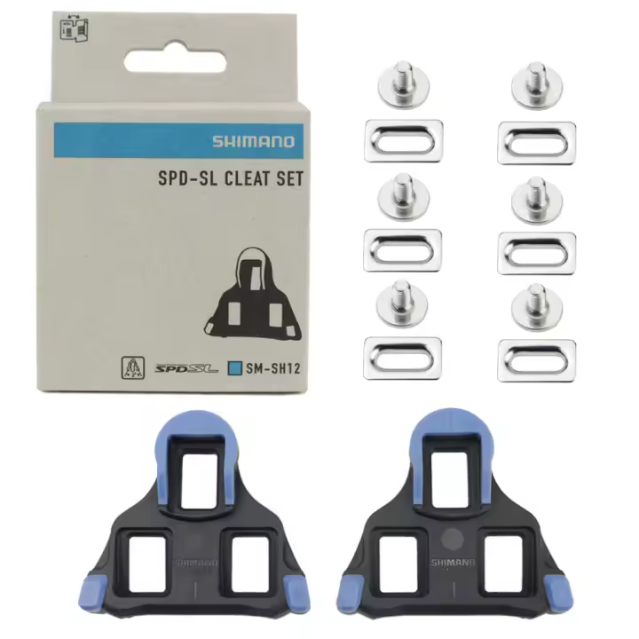  Shimano Pedal De Bicicleta De Carretera SPD-SL SM-SH10 SH11 SH12 Clip Para Pedales PD R8000 R550 R540 R7000 Accesorios De Bicicleta Ultraligero De Plástico Para Bicicletas De Carretera - 1