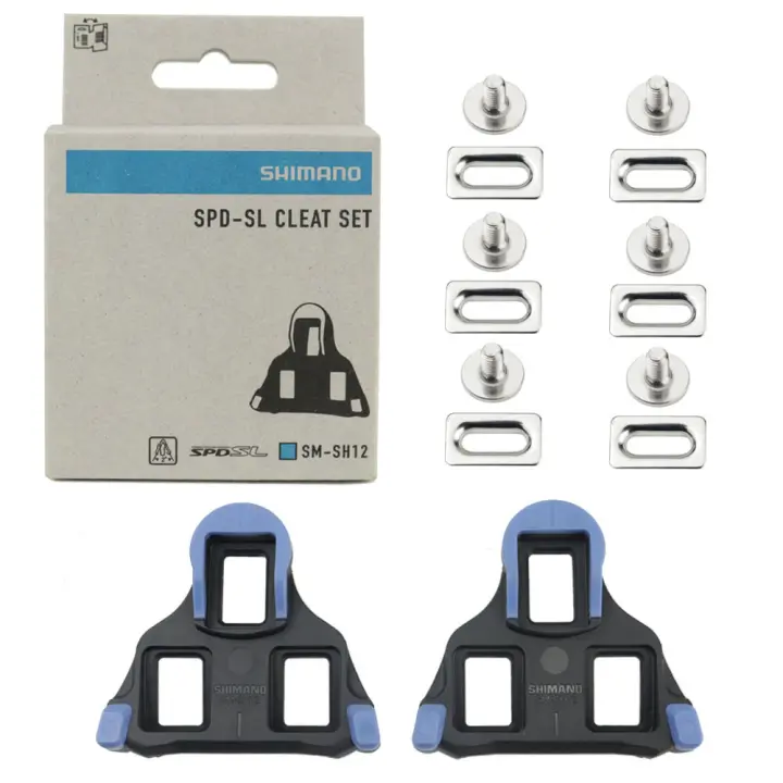  Shimano Pedal De Bicicleta De Carretera SPD-SL SM-SH10 SH11 SH12 Clip Para Pedales PD R8000 R550 R540 R7000 Accesorios De Bicicleta Ultraligero De Plástico Para Bicicletas De Carretera - 1