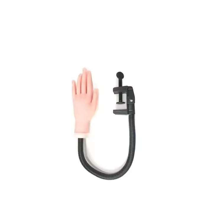 1 Pc Práctica De Manicura Mano Protésica Manos Falsas Móviles Practica Uñas Modelo De Mano - 1