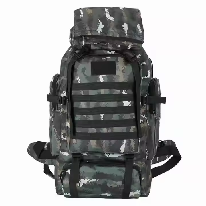 Mochipa impermeable 80L para hombre, granola capacidad para senderismo, acampada, viaje, Deporte al Aire Libre, equipo de camping - 1