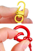 10PCS Abrazaderas De Langosta Coloridas Con Resorte Metálicas Para Hacer Joyas DIY Accesorios Para Cadena De Llaves Y Pulseras Unisex - details 3