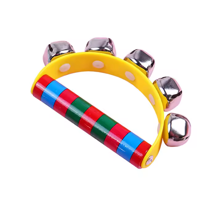 Bola De Campana De Madera Para Niños Instrumento Musical De Juguete Para Clase De Música Y Educación Temprana - 1