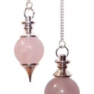 Sphere Pendulums - Rose Quartz - 1