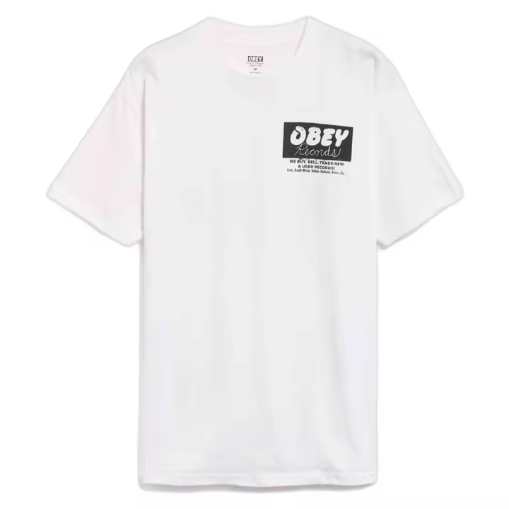 Camisetas Marca Obey Modelo 165263981-Wht Para Hombre Color Blanco - 1