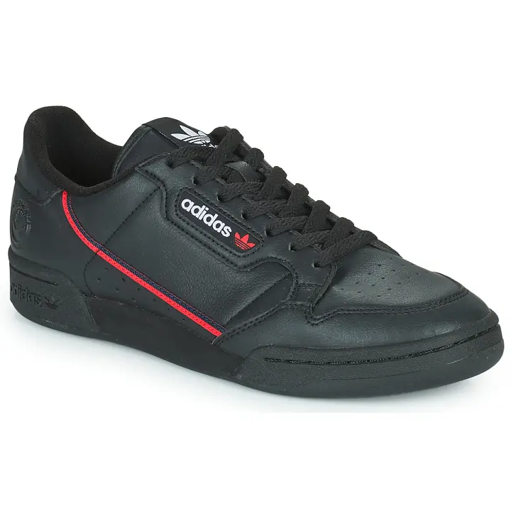 Adidas Continental 80 Vegan - Zapatillas bajas para mujer y hombre color negro - Sneakers negras Adidas de paseo y uso diario para adulto y junior - 1