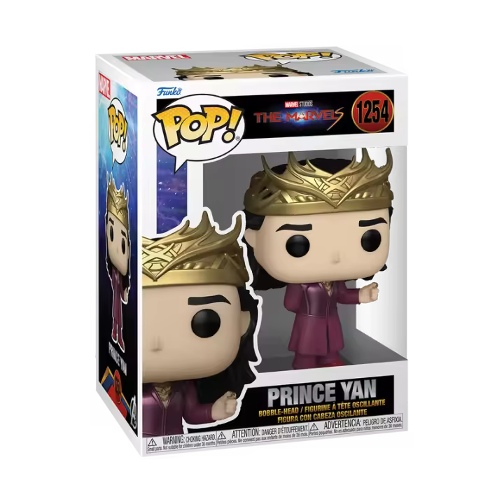 FUNKO POP! Marvel: The Marvels - Príncipe Yan 1254 - 1