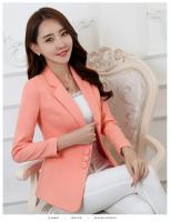 Chaqueta De Negocios Para Mujer Estilo Lady Oficina Elegante Y Ajustada Cierres Únicos Blazer Formal Para Todas Las Estaciones - details 28
