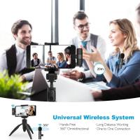 Micrófono Lavalier Inalámbrico Portátil Para Streaming En Vivo YouTube TikTok Facebook Live Con Reducción De Ruido Para iPhone Android - details 3