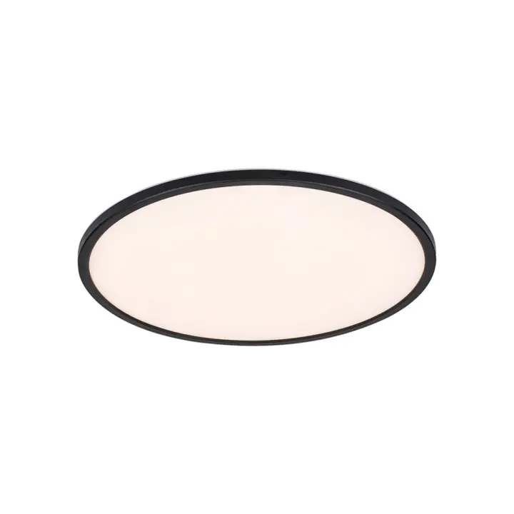 Plafón LED Redondo Negro Regulable 36W 3000K 54 cm IP20 EZIO 3000K RABALUX - 1