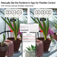 Máquina De Riego Inteligente WiFi Tuya Controlador De Sistema De Riego Por Drip Automático Para Plantas Compatible Con Alexa Y Google - details 4